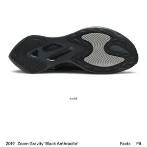 Nike Shoes 29 Mens Zoom Gravity Black Anthracite Running Shoes